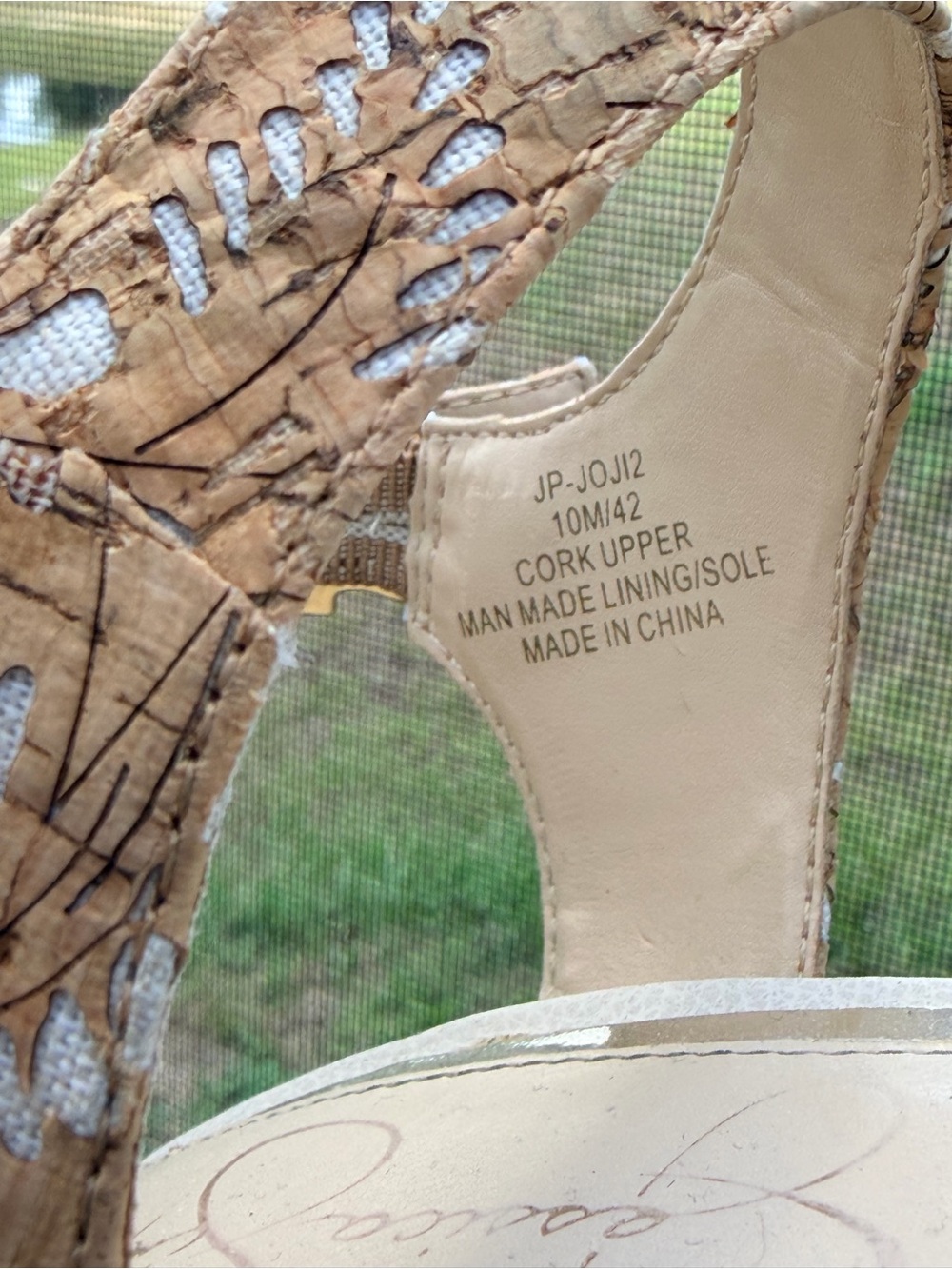 Jessica’ Simpson women’s wedge sandals Size 10M - Picture 7 of 12